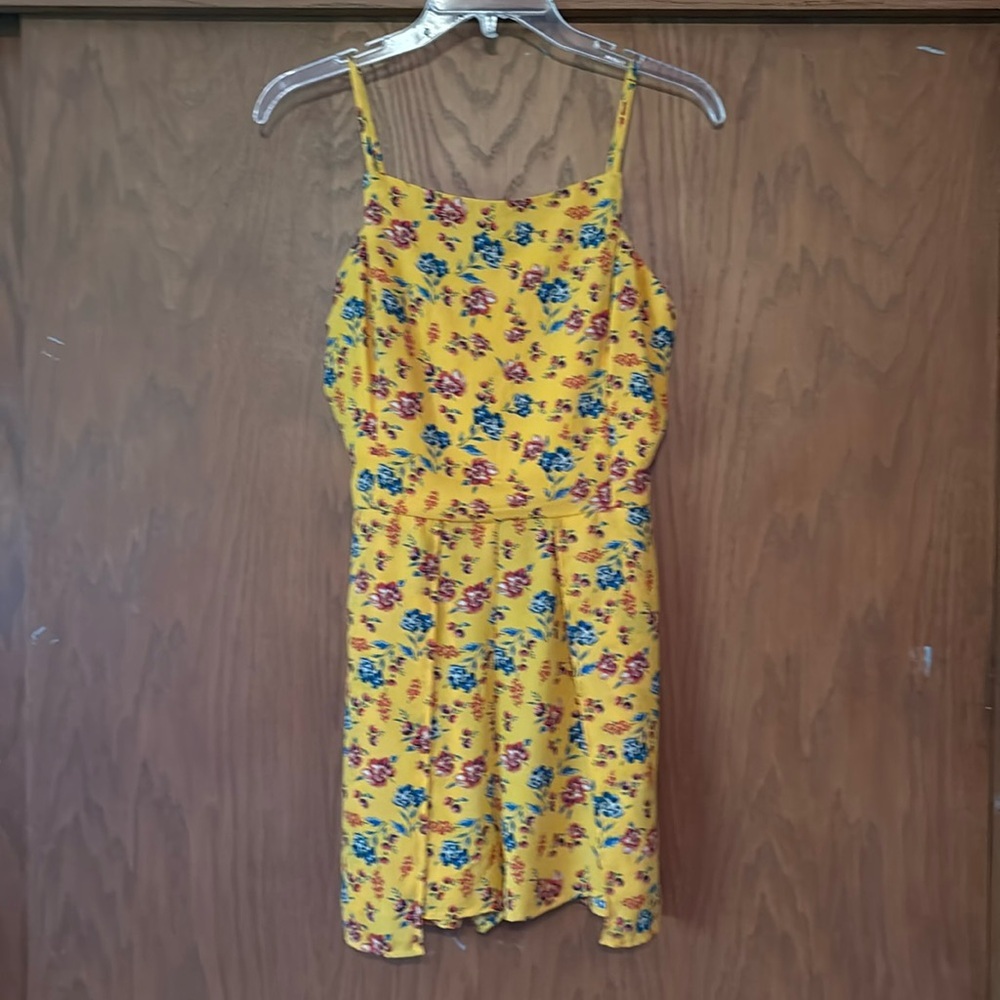 Like new, polyester romper